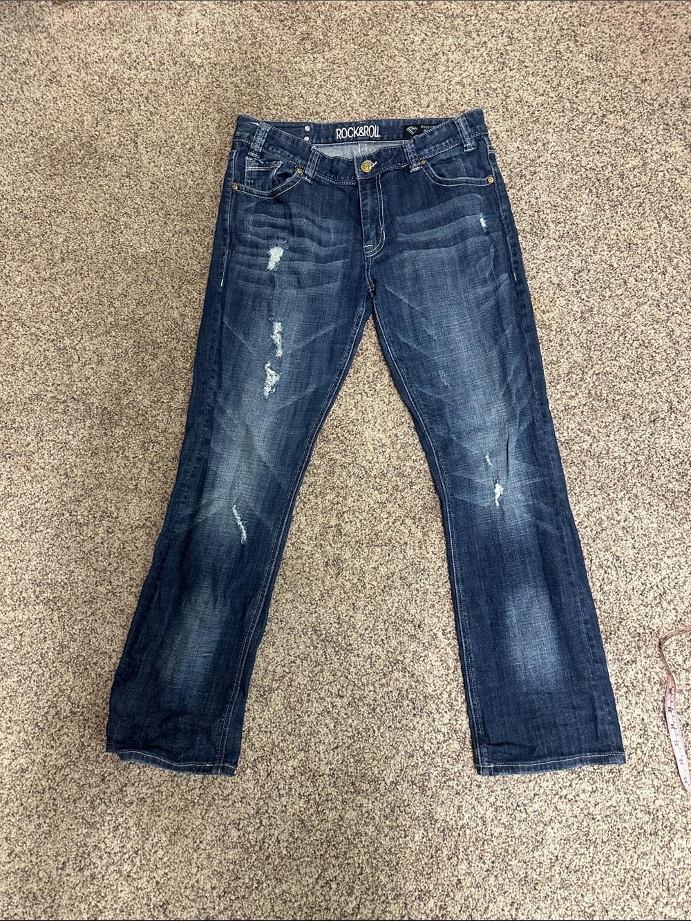 Rock & Roll Cowgirl Dark Wash Bootcut Jeans